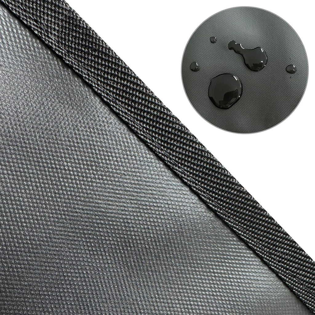 Barber Apron Hair Stylists Tools Apron Professional Waterproof Haircutting Apron with 3 Pockets, Black