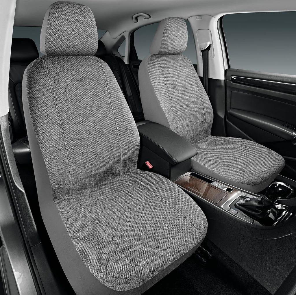 Car Seat Covers for Front Seat, Low Back Heavy Duty Breathable Flax Seat Protector, Airbag, Not Seat Belt Compatible