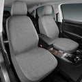 Car Seat Covers for Front Seat, Low Back Heavy Duty Breathable Flax Seat Protector, Airbag, Not Seat Belt Compatible