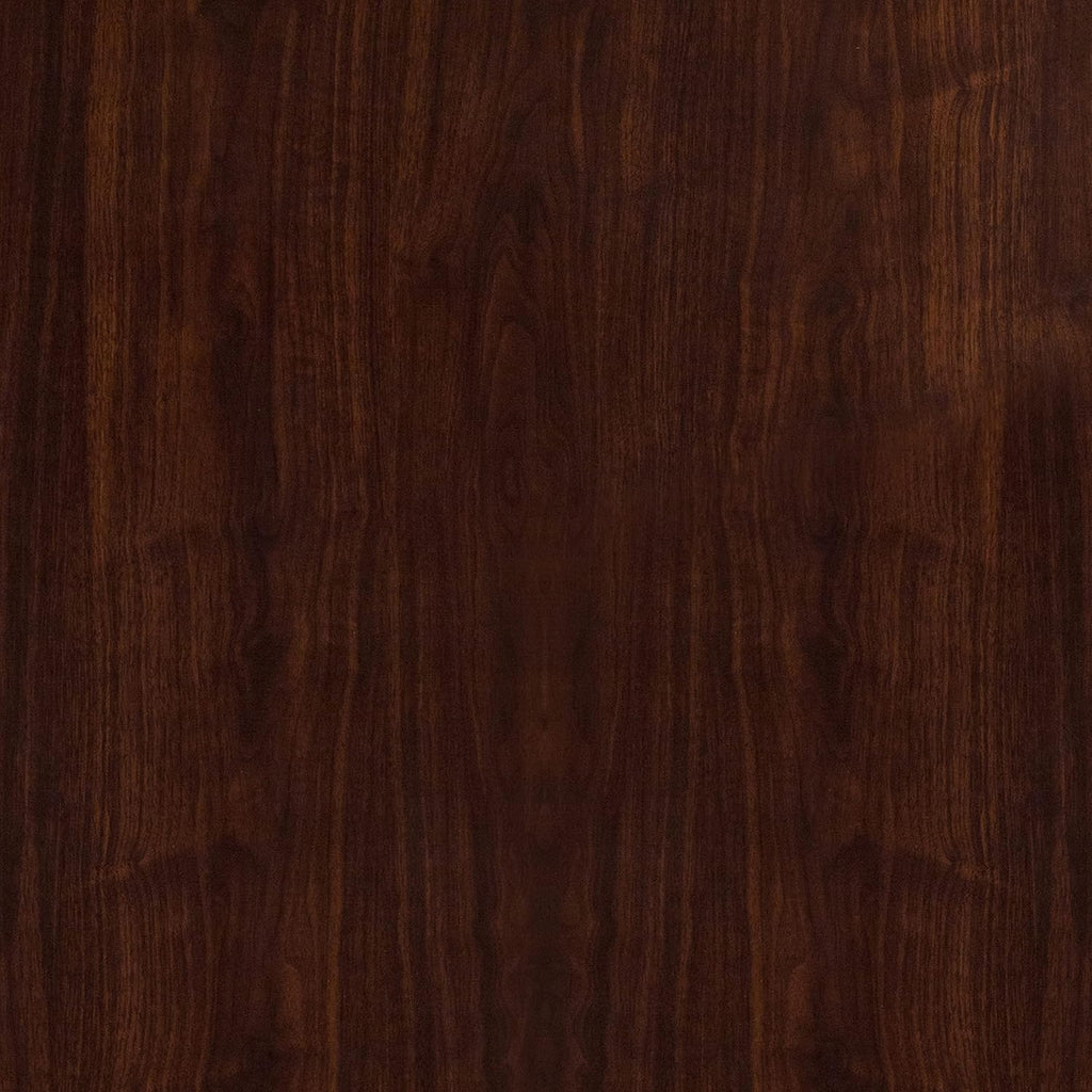 30" x 42" Rectangular High-Gloss Walnut Resin Table Top