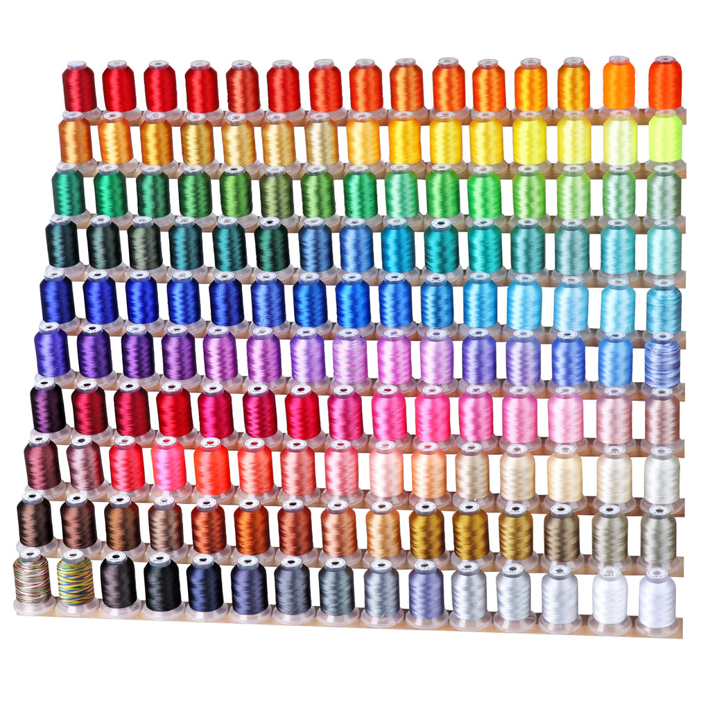 Mega Kit 150 Colors Embroidery Machine Thread 500M/550YD