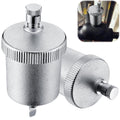 Saillong 2 Pack 1/8" Automatic Air Vent Valve, Brass with Nickel Plated