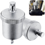 Saillong 2 Pack 1/8" Automatic Air Vent Valve, Brass with Nickel Plated