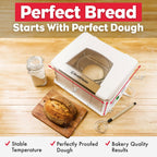 Folding Proofer & Slow Cooker (Proofer w/Accessory Shelf), White