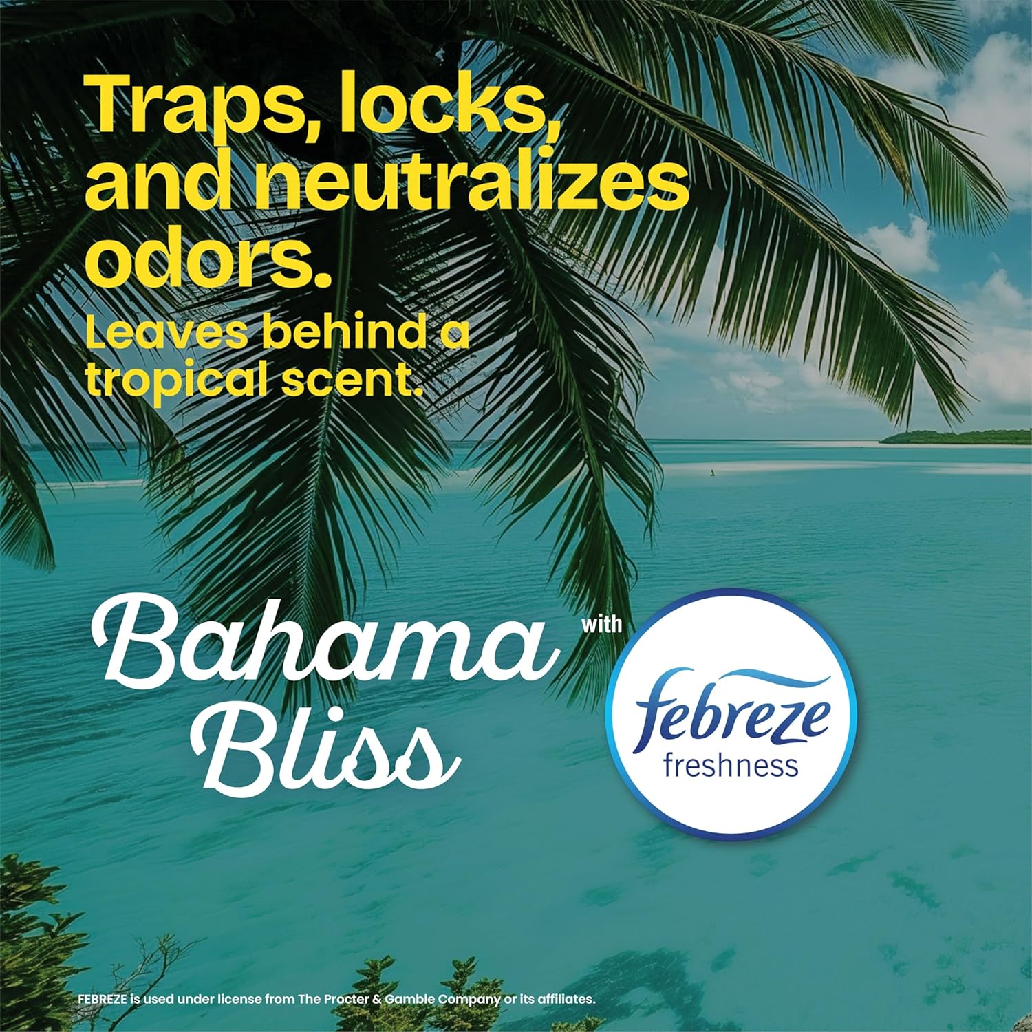 ForceFlex MaxStrength Kitchen Trash Bags, 13 Gal, Bahama Bliss Febreze, 90 Ct (Pack May Vary)