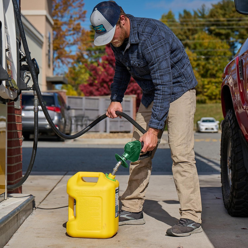 5 Gallon Gas Can with Spill Proof SmartControl Spout, Diesel Only | Diesel Only, EPA/CARB Compliant Fuel Container