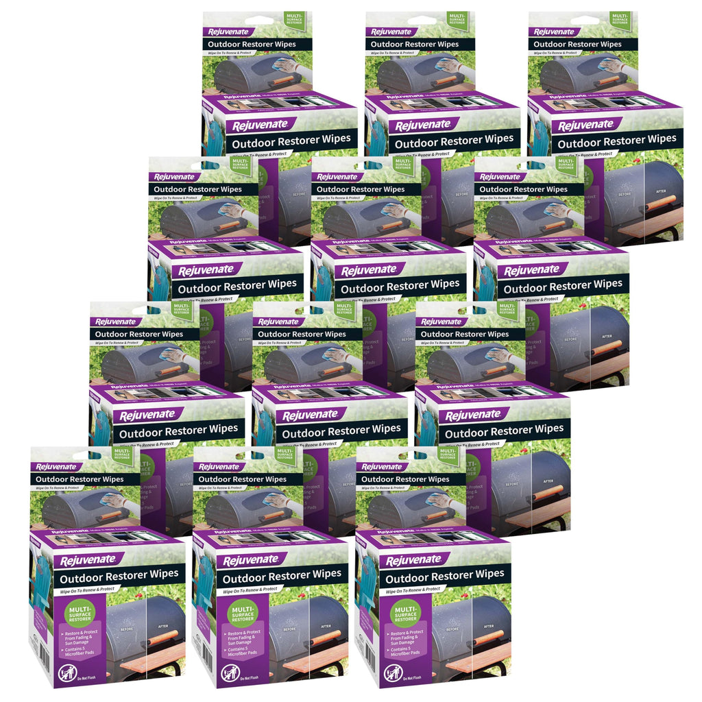 Outdoor Restorer Wipes, Pre-Saturated Microfiber Wipes, 12 Pack