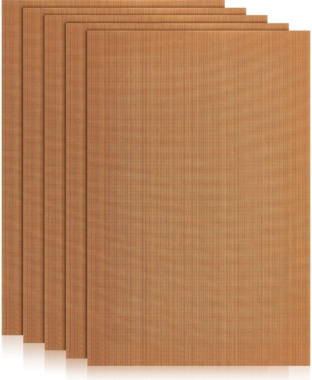 5 Pack Polymer Clay Oven Mat Non Skid Mat, 7.9 x 11.8 Inches | Safe Work Mat, Polymer Clay Bake Tool, Oven Liners