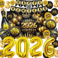 New Years Decorations Party Supplies 2026 30PCS Happy New Years Eve Balloons Decorations for 2026 Photo Props Party