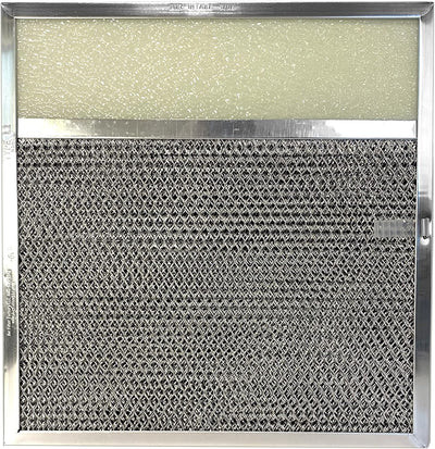 Air Filter Factory Range Hood Combo Lens Filter BP57 Replacement For Broan 43000 Series, Whirlpool 883149 Stove Hood Vent Filter 11-1/2" x 11-3/4" x 3/8"