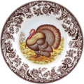 – Woodland – Turkey Salad Plate - Brown/White
