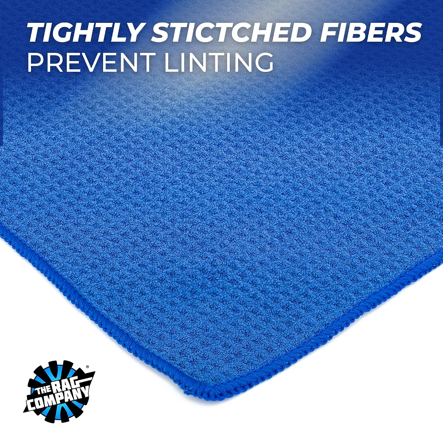 Standard Waffle Weave Microfiber Towels (2-Pack) Detailing, Window, Glass and Drying, Wax & Polish, Lint-Free