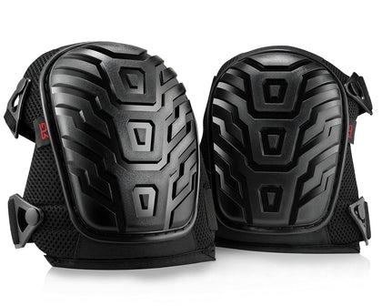 Work Knee Pads for Men & Women - Professional Heavy Duty Knee Pads for Work in Construction, Flooring, Gardening