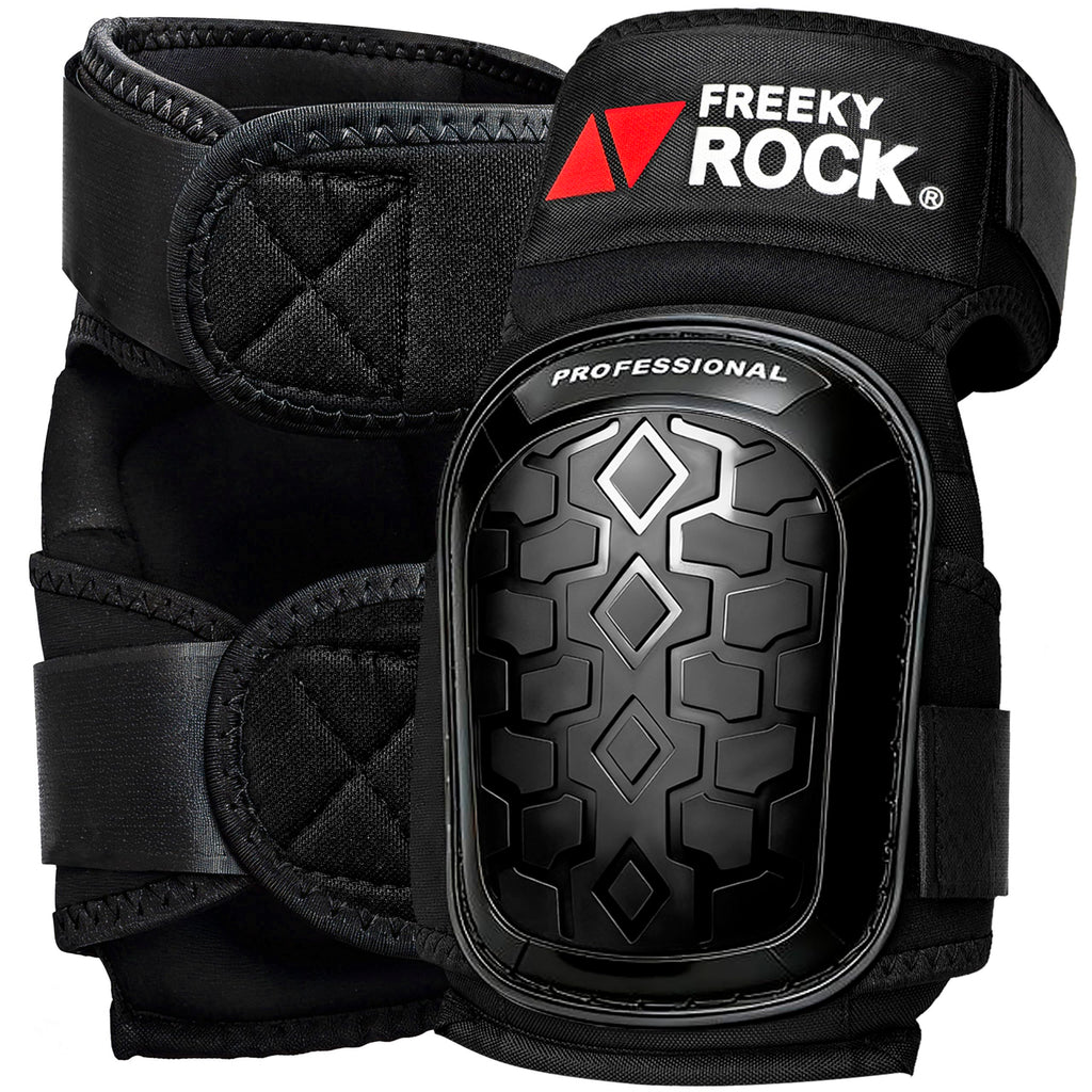 Work Knee Pads for Men Construction, Knee Pads for Work, Orange