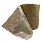 24" x 125' Small 3/16" Kraft-Backed Bubble Roll