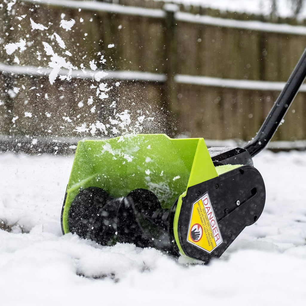 Power Tools by ALM 20-Volt 12-Inch Cordless Electric Snow Thrower