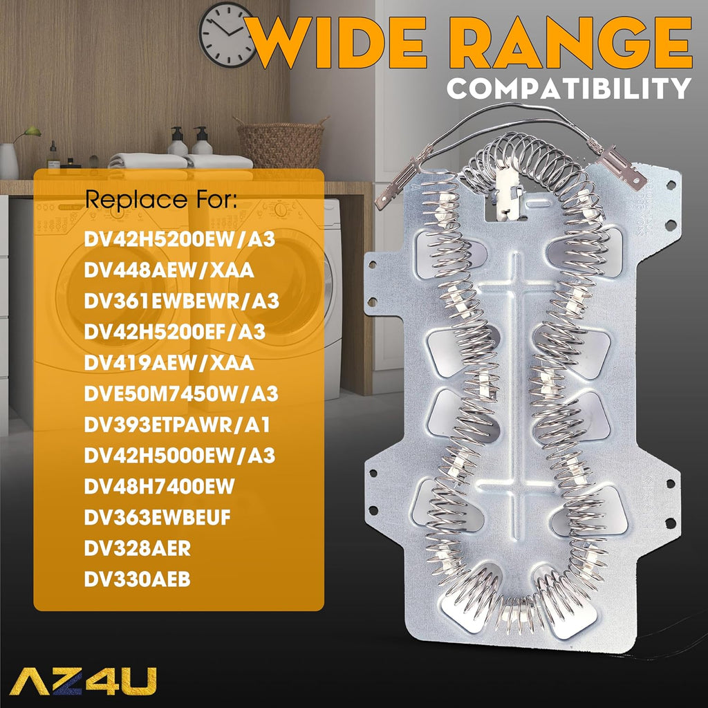 Dryer Heating Element for Samsung DV42H5200EW/A3 DV448AEW/XAA