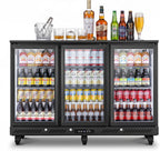 Back Bar Cooler, 11.3 Cu.Ft Commercial Refrigerator with Low-E Glass