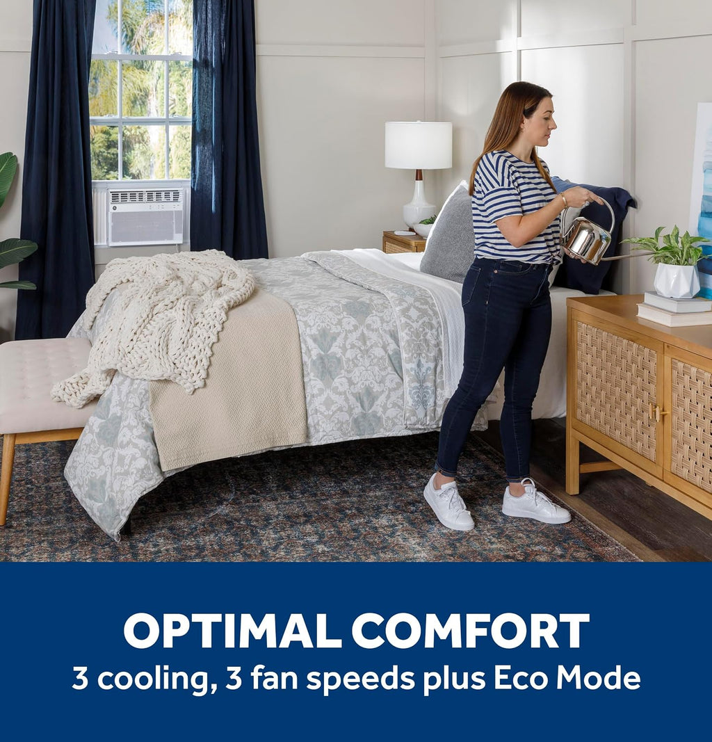 14,000 BTU Smart Window Air Conditioner, Powerful Cooling for Large & Open Spaces up to 700 sq ft, Energy Efficient