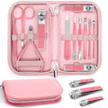 Manicure Pedicure Set, 12 Pcs Nail Care Kit for Women, Mens Nail Grooming Kit, Manicure & Pedicure Tools &