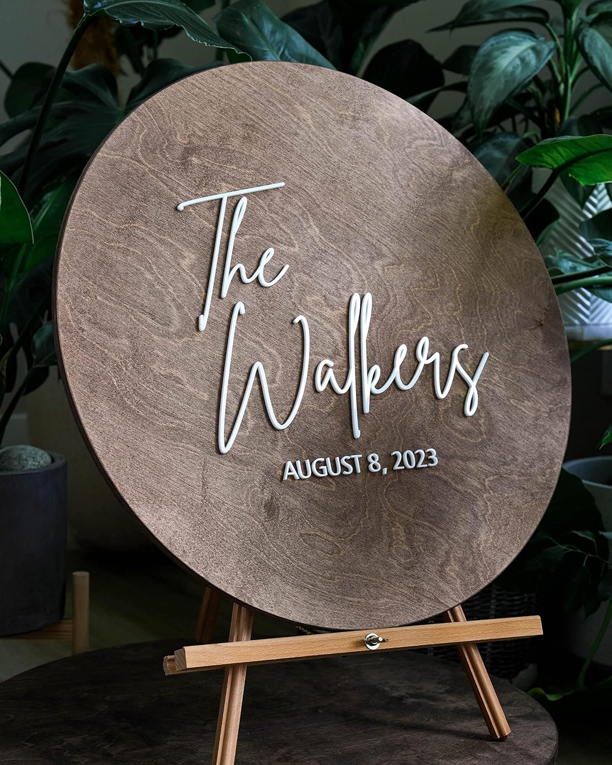 Guest Book Alternative - Custom Wedding Guest Book Decor - Layered Wood Wedding Sign