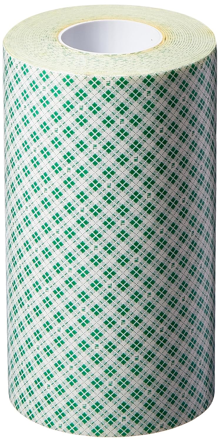 3M 4032 Natural Polyurethane Double Coated Foam Tape, 6" width x 5yd length (1 roll)