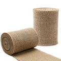 6 Inch Natural Burlap Ribbon 10 Yards