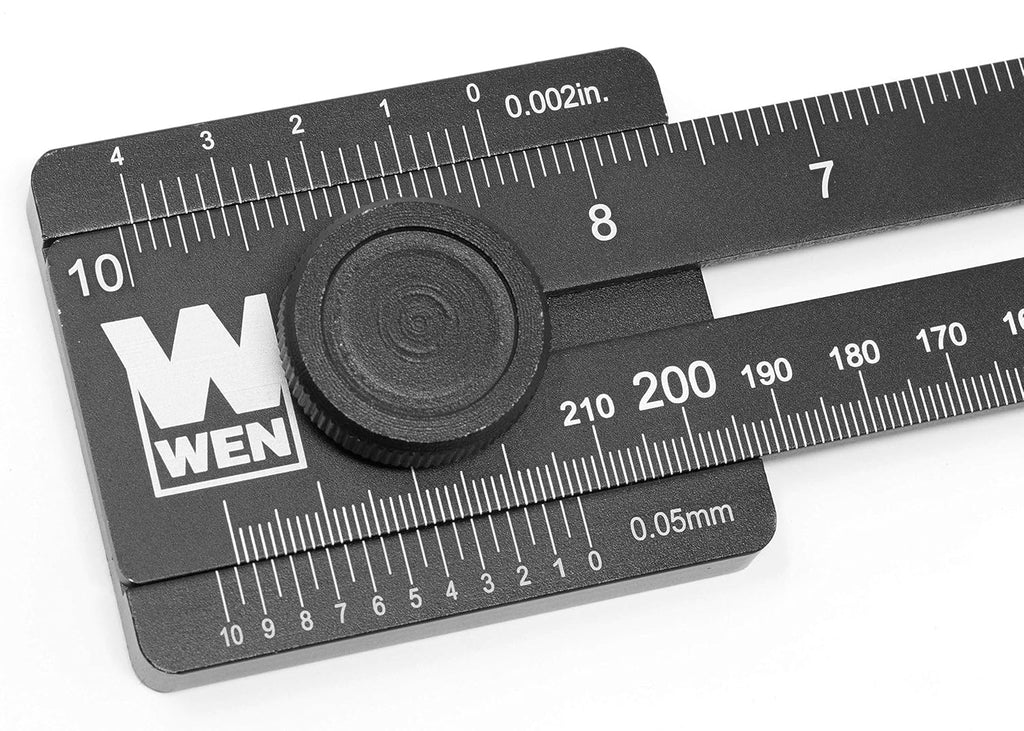 ME251R 10-Inch Aluminum Offset Marking Gauge and Layout Tool with Laser-Etched Scale