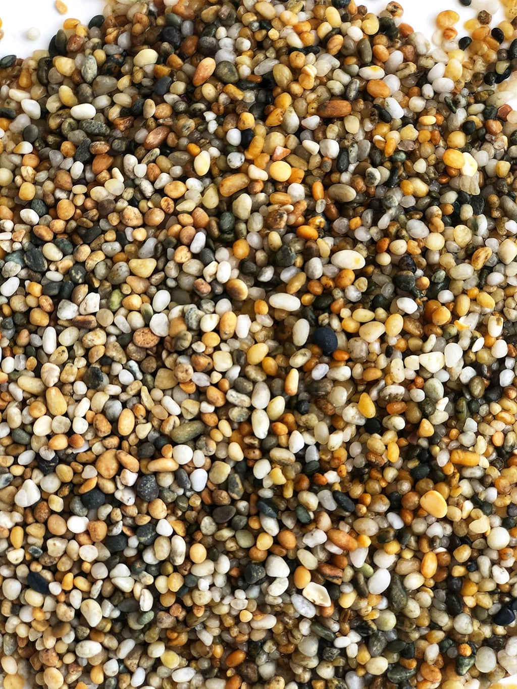 Aquarium Substrate, Gold Pearl Gravel, 10lb