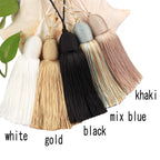 2Pcs Key Tassel with Loop DIY Handmade Craft Accessories