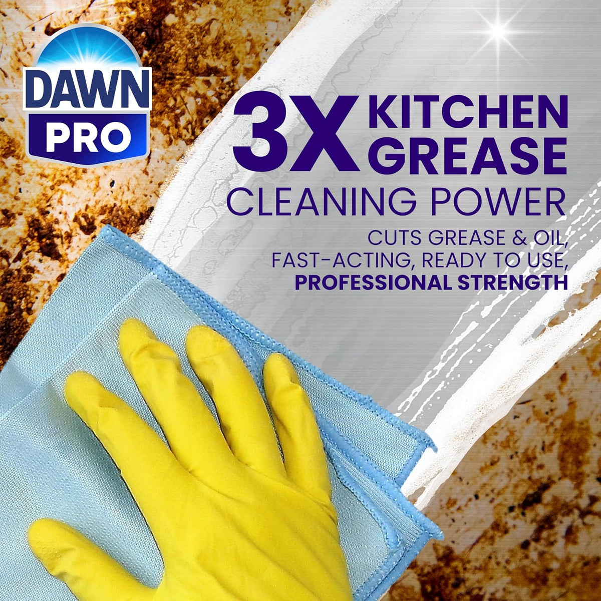 Dawn PRO Kitchen Surface Degreaser Refills, Commercial Use (1 gal, 2 pack)