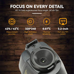 Higher Resolution 320 x 240 IR Infrared Thermal Imaging Camera. Model HTI-19 with Improved 300,000 Pixels, Sharp