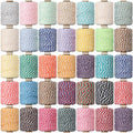 30 Rolls Bakers Twine 2mm Cotton String for Crafts, Multicolor