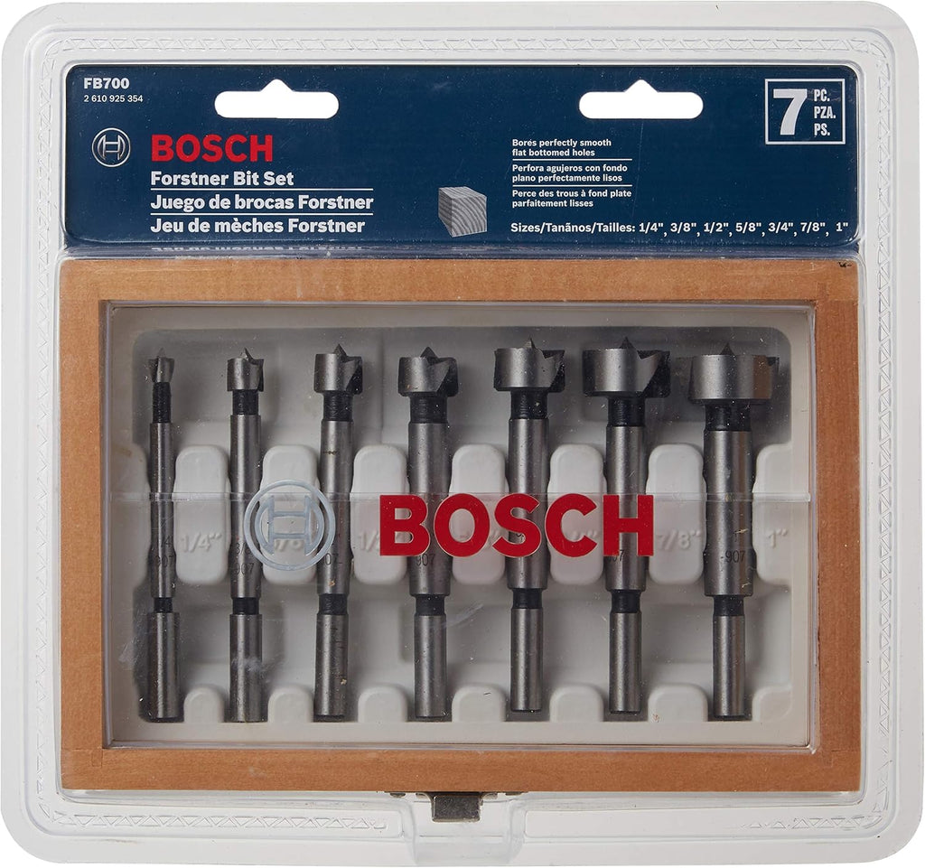 Bosch FB700 7-Piece Wood Forstner Bit Set
