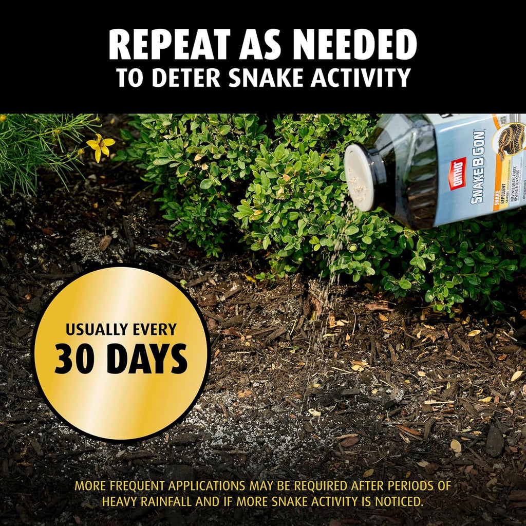 Snake B Gon1 Snake Repellent Granules, 2 lbs. (2-Pack) | Snake Repellent for Yard - No-Stink Formula
