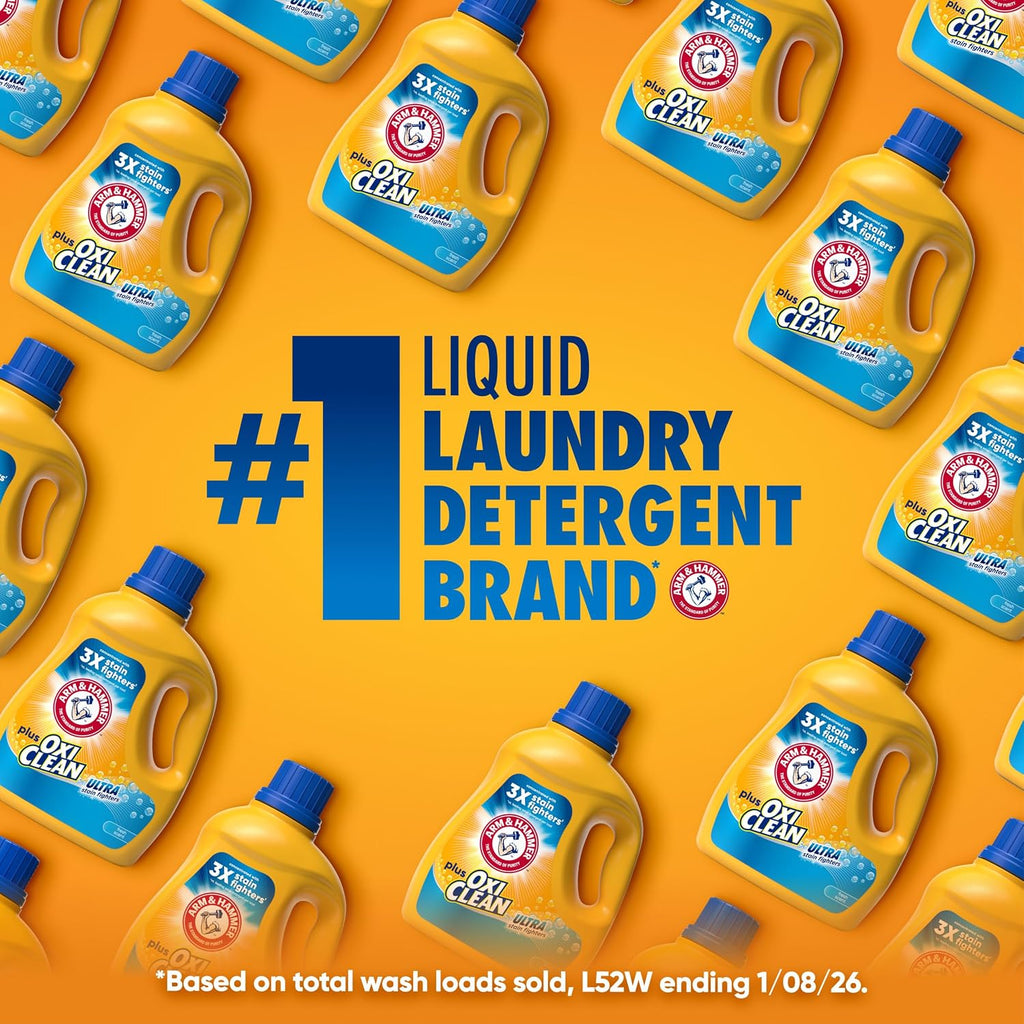Plus OxiClean Ultra Stain Fighters Liquid Laundry Detergent
