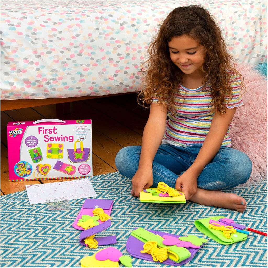 Toys, First Sewing Kit for Kids, Learn to Sew DIY Craft Kit, Ages 5+