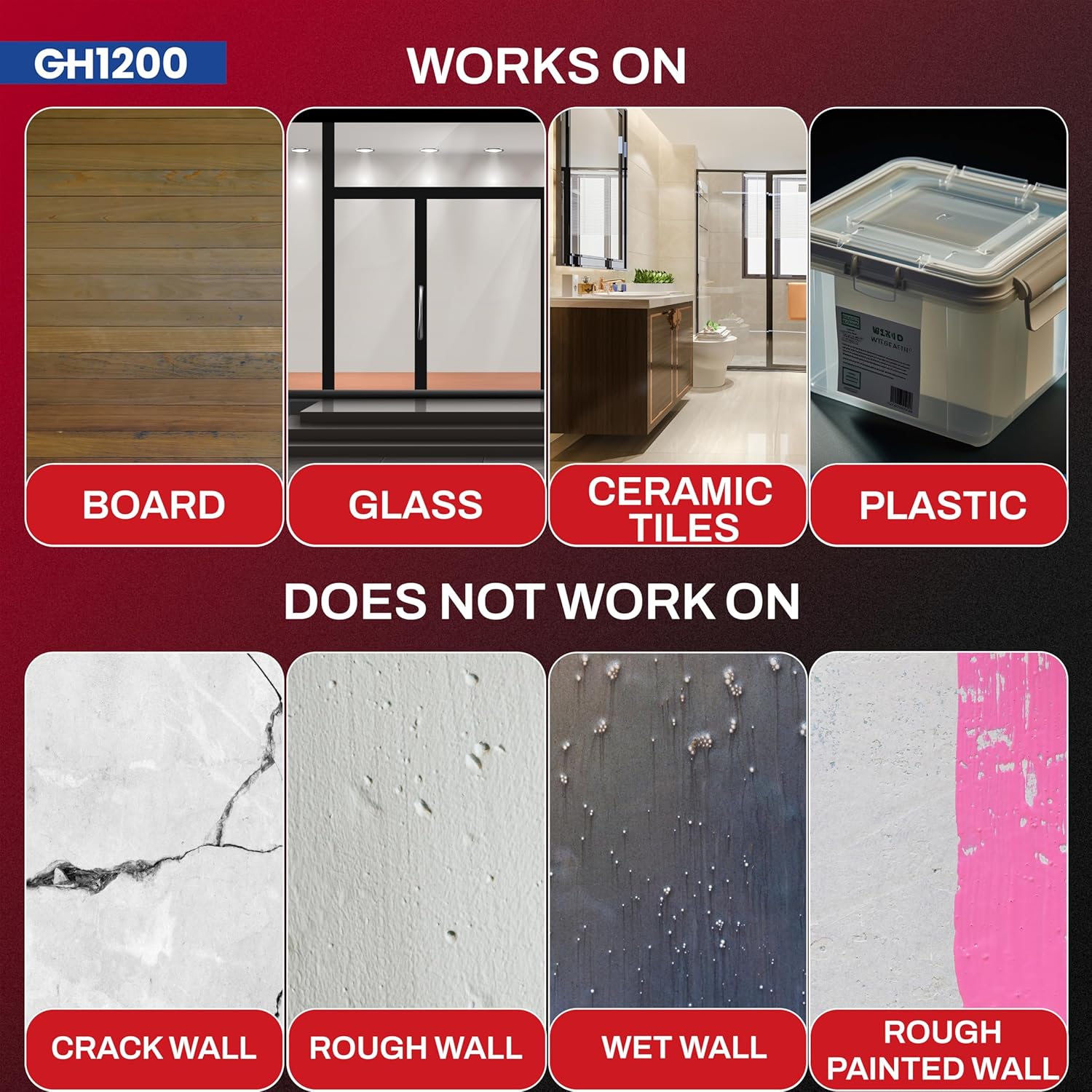 Sticky Tack Putty - Poster Putty for Walls no Damage with Strong Adhesive to Hang Pictures, Posters & Decorations