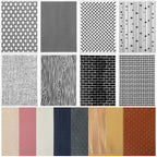 8 Pcs Embossing Folders for Card Making, Vintage Style