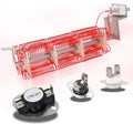 LA-1044 LA1044 Dryer Heating Element And LA-1053 Dryer Thermostat Fuse Replaces For Maytag PYE2300AYW PYET244AYW PYET344AYW PYE4557AYW PYE1000AYW PYE1000AZW PYE2000AYW PYE2000AZW PYE2200AKW PYE2200AYW