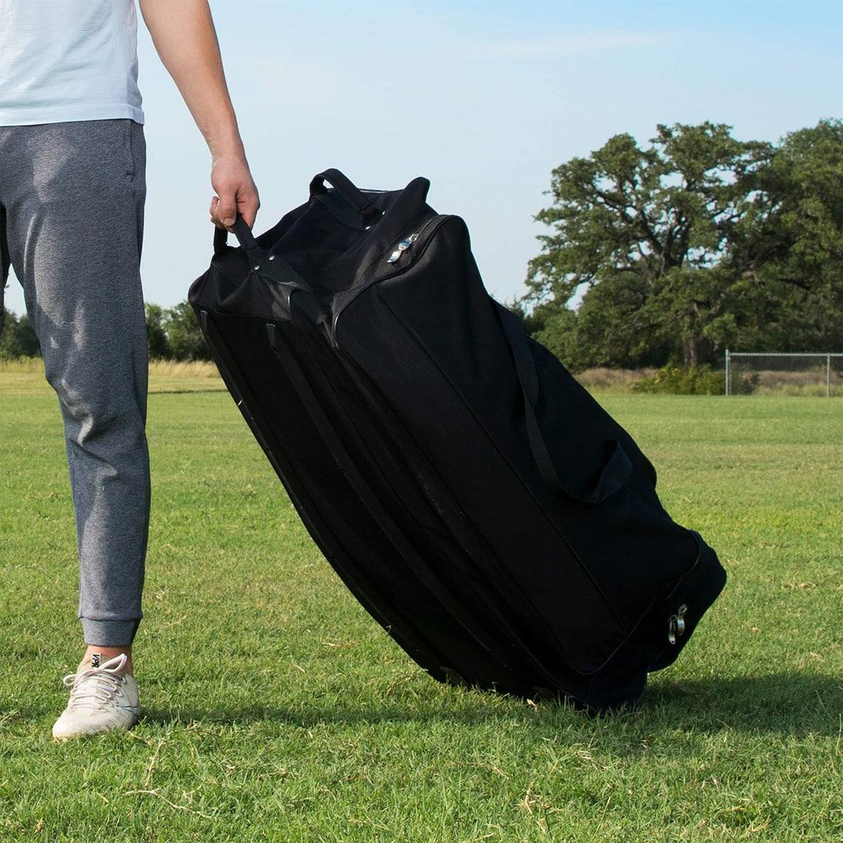 Wheeled Equipment Bag – Large Rolling Sports Gear Bag for Baseball, Football & Travel