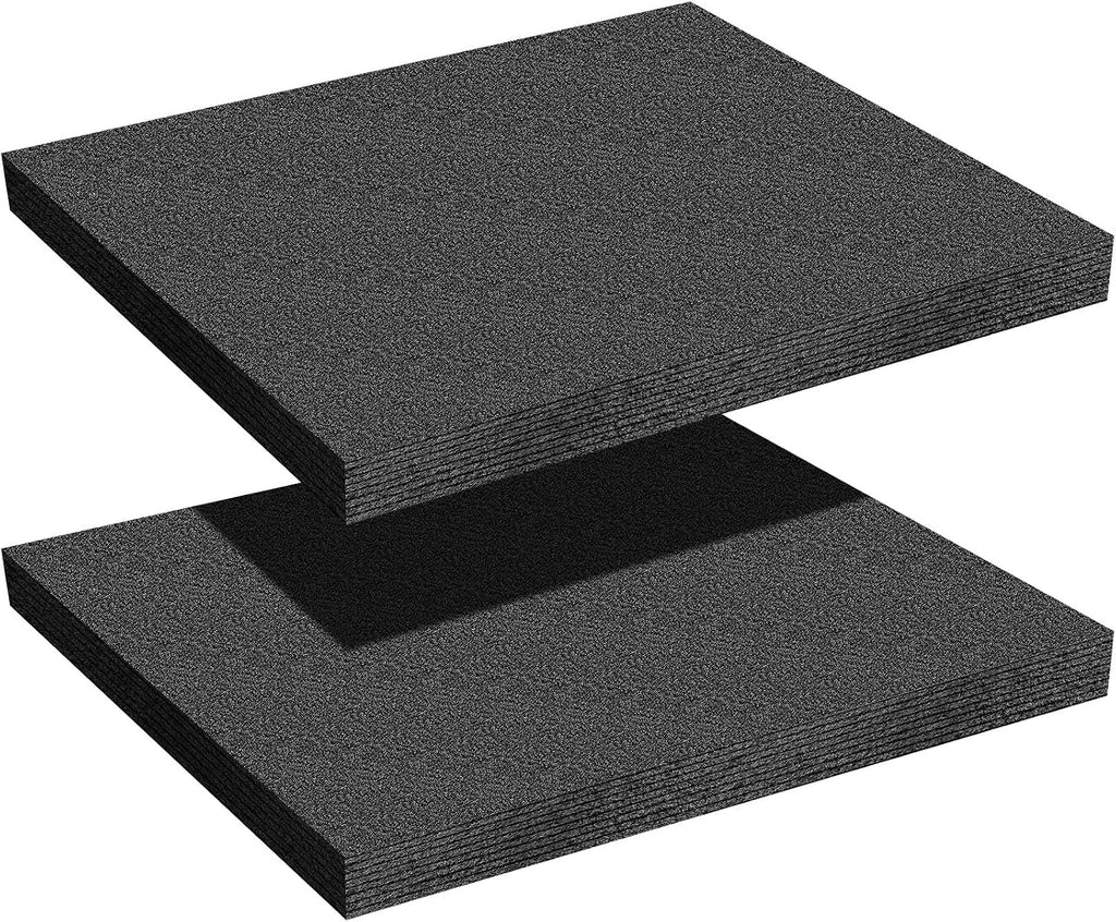 2 Pcs Polyethylene Foam Sheets 8 x 16 x 1.5 Inch