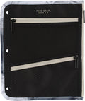 Pencil Pouch, Pen Case, 3-Pocket Zipper Pouch, Fits 3-Ring Binder, Storage Organizer for Classroom Supplies Earbuds