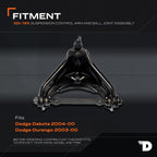 Dorman 521-783 Front Driver Side Upper Suspension Control Arm and Ball Joint Assembly Compatible with Select Dodge Models