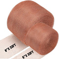 Copper Mesh Roll for Mice Rodent Rat, Sturdy 5'' x 33Ft & 8'' x 33Ft Copper Wool Mouse Trap Hole Filler for Bat Snail