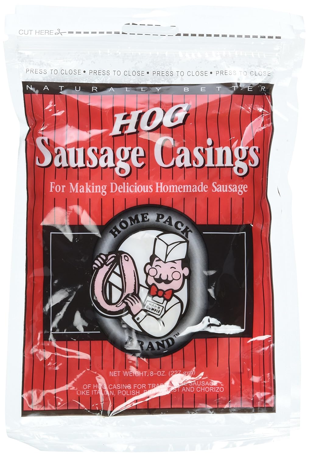 Hog Sausage Casings (2 Pack)