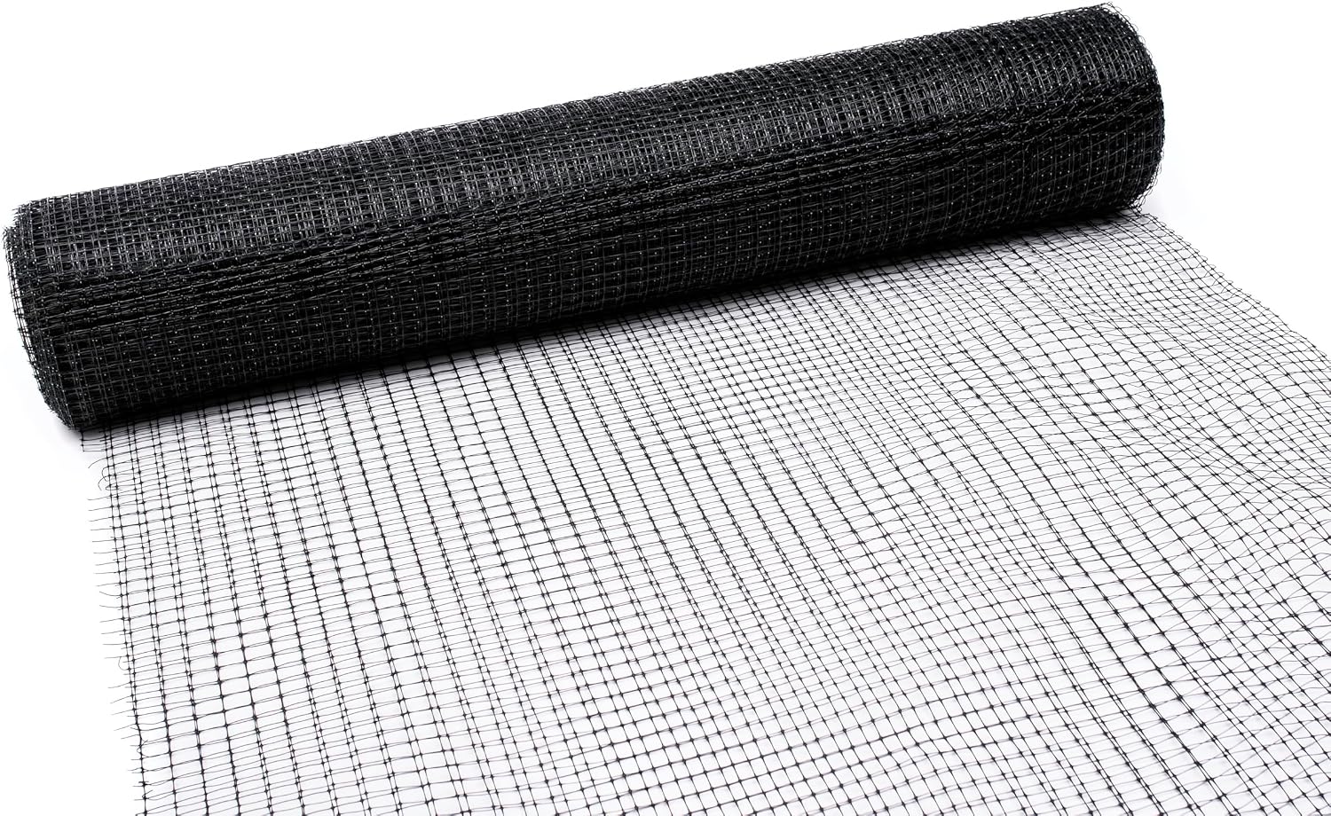 Deer Netting - Heavy Duty, 7ft Netting for Gardens - 7 Ft x 100 Ft - Black Polypropylene
