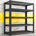Garage Shelving 3200LBS, 5-Tier Storage Shelves, Adjustable Industrial Metal Shelving Unit for Garage, Basement