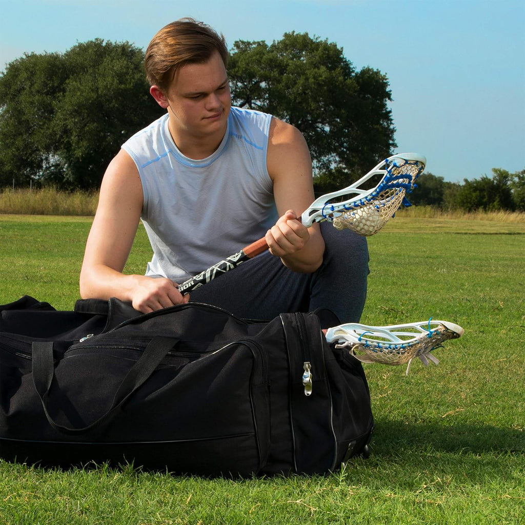 Wheeled Equipment Bag – Large Rolling Sports Gear Bag for Baseball, Football & Travel