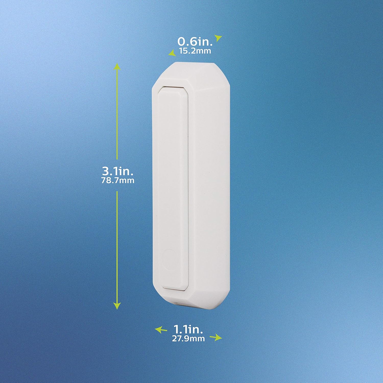 Philips Direct Wire Push Button Doorbell, DIY, Fix Broken Door Chime Button | White, DES4111R/27